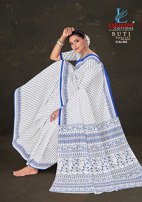 Buti Special Vol 09 By Lakhani Cotton Printed Sarees Wholesale Shop In Surat